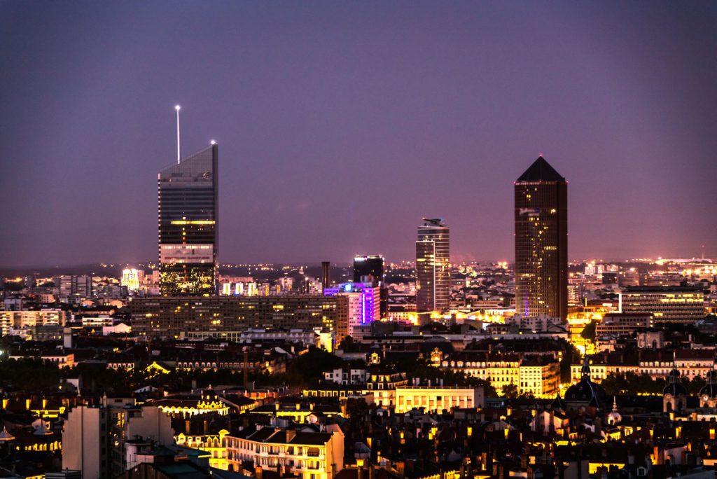 Lyon la nuit