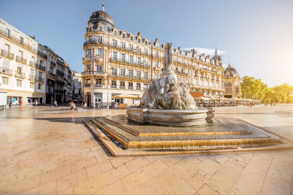 Fontaine à montpellier